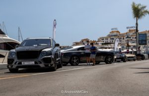 Exhibición Magna Supercars Cohen Cars en Puerto Banús