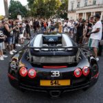 Bugatti Veyron llegando a Londres llegada Yiannimize Grand Tour 2019