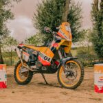 Moto Dakar de Repsol
