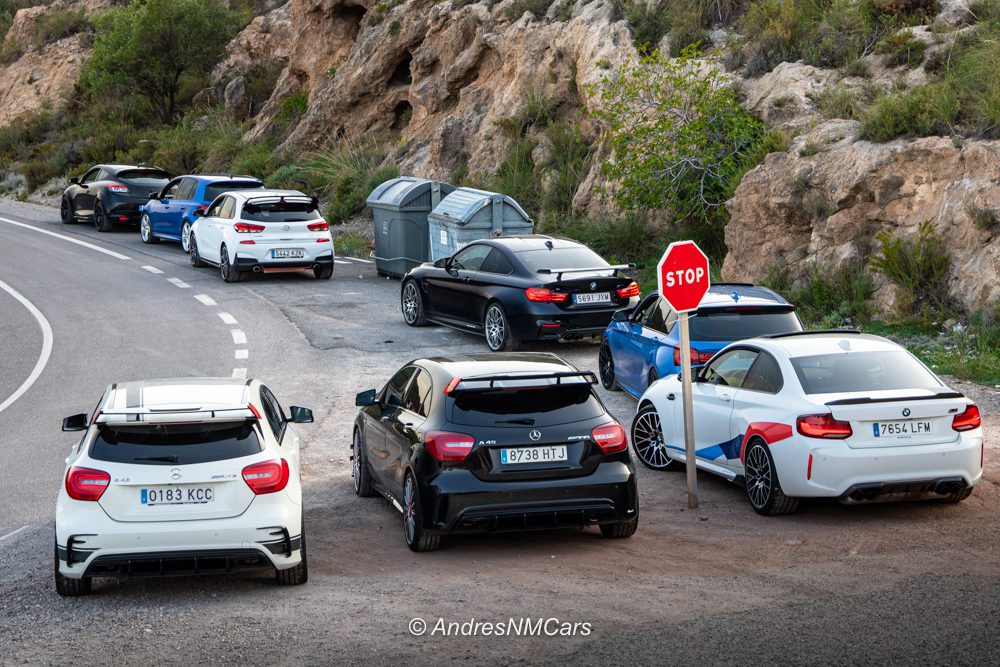 Parada Reagrupamiento de la Ruta por Almería de Carreras del Desierto y Almería Exotic Cars