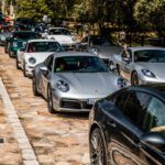 LLegada 40 Aniversario Porsche Club España en la Finca Aldea Santillana