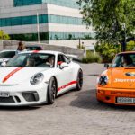 Salida 40 Aniversario Porsche Club España desde Porsche Centro Madrid Norte