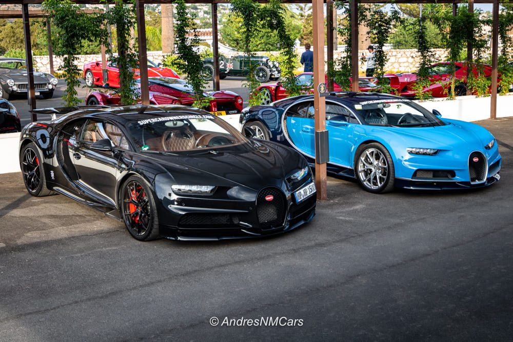 Bugatti Chiron en Supercars Owners Circle Weekend Spain