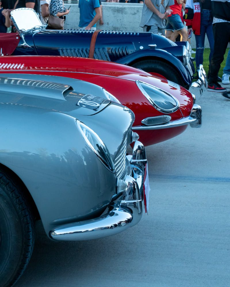 Exposición coches clásicos de Ugarte