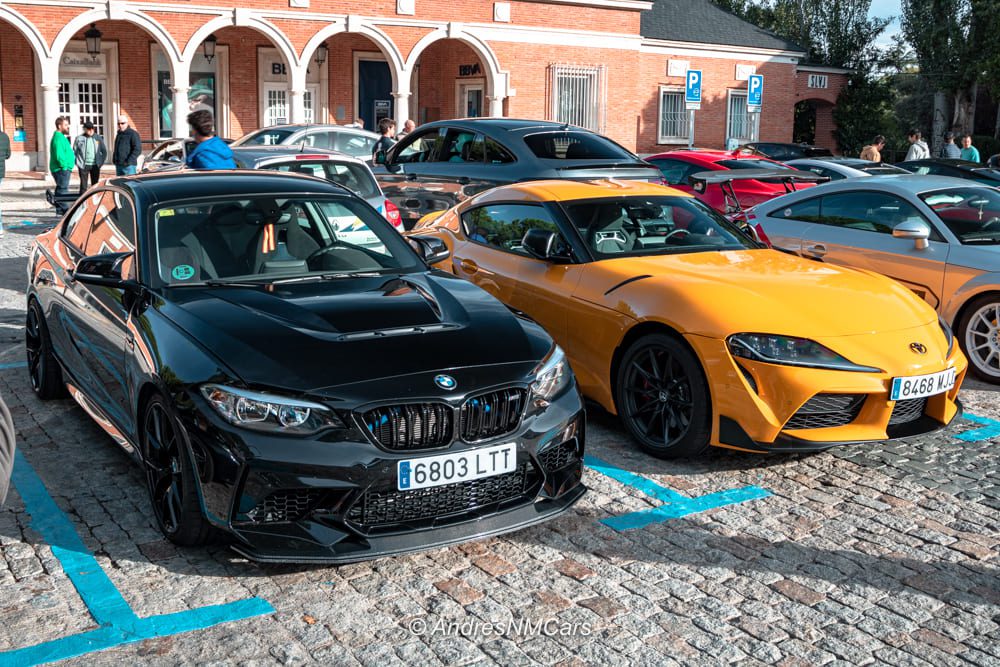BMW M2 Competition y Toyota Supra