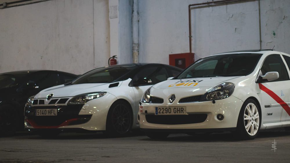 Renault Megane RS y Renault Clio Taxi