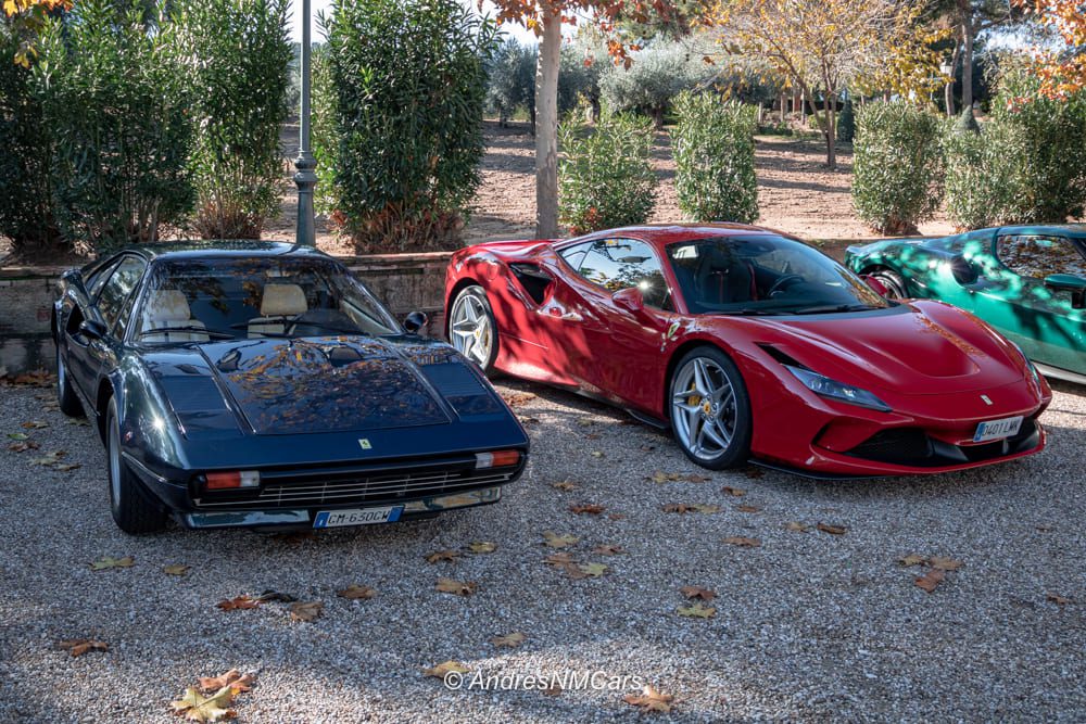 Ferrari 288 y Ferrari F8 Tributo