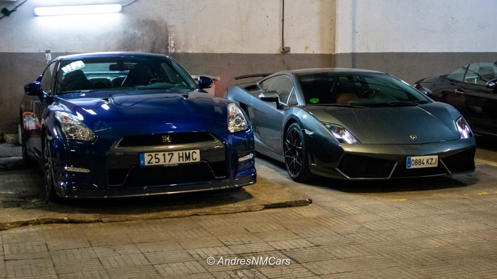Nissan GTR y Lamborghini Gallardo