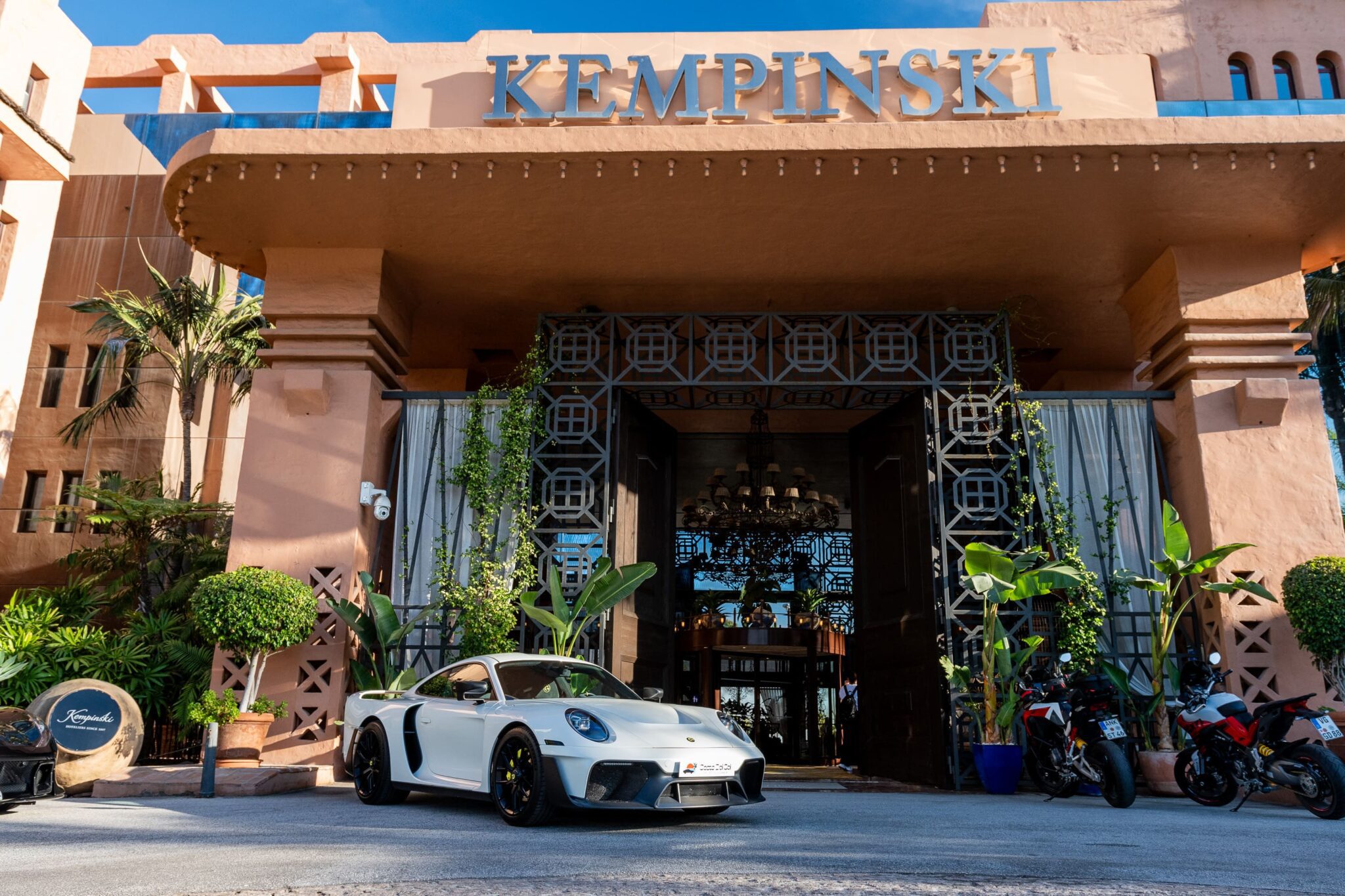 Porsche Gemballa Marsien en Kempinski Hotel Bahía de Estepona