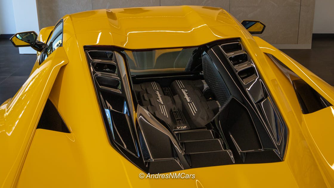 Motor del Lamborghini Revuelto