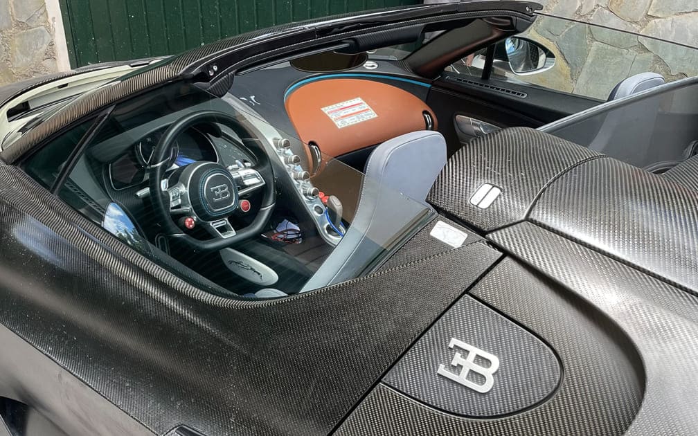 Interior del Bugatti Mistral