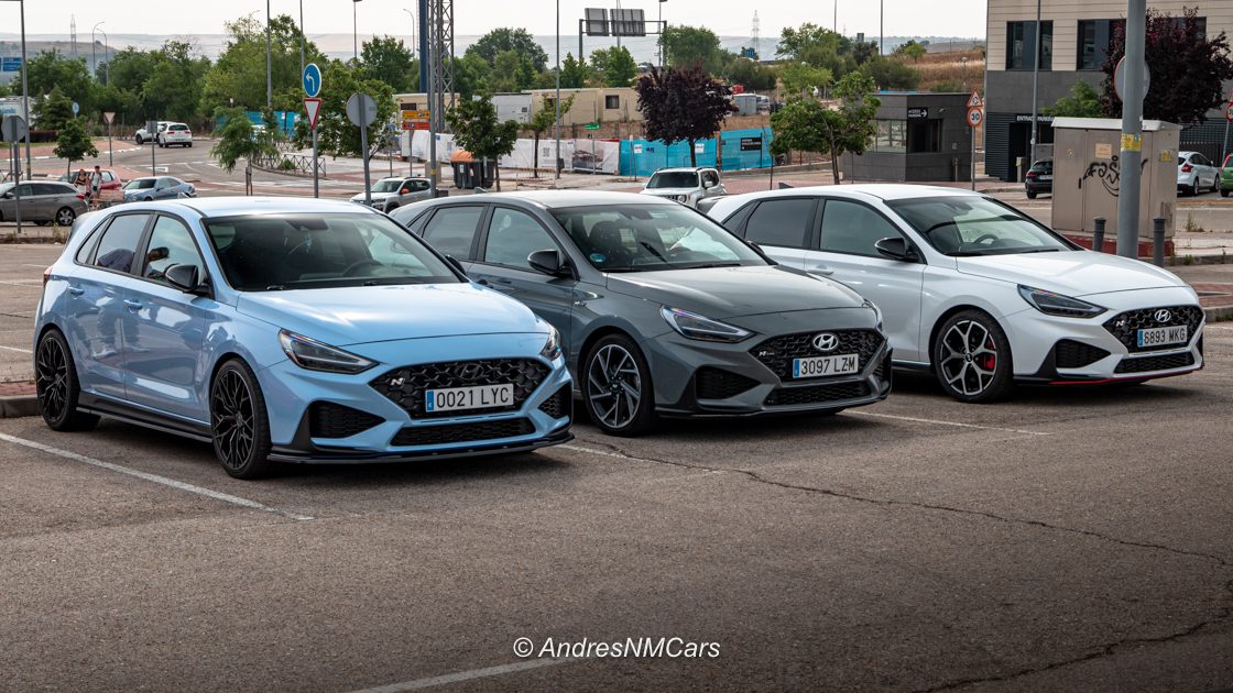 Hyundai i30N en el evento de NovedadMotor en Alcobendas