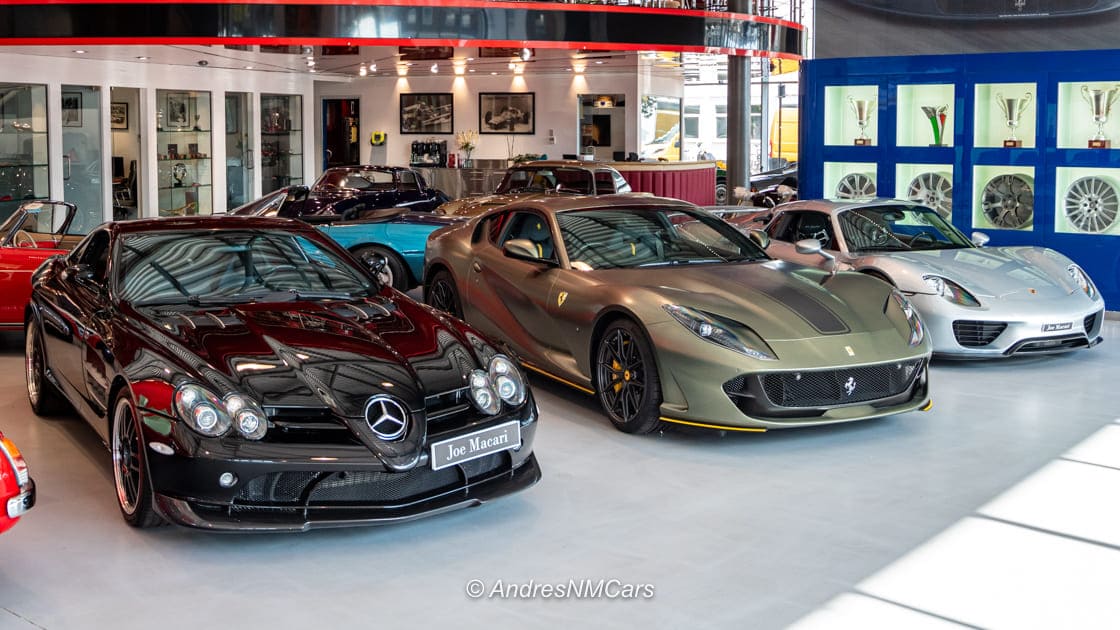 Mercedes-Benz Mclaren 722, Ferrari 812 Superfast y Porsche 918