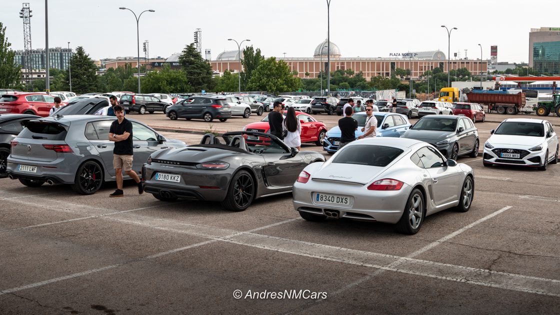 Quedada organizada por NovedadMotor en Alcobendas