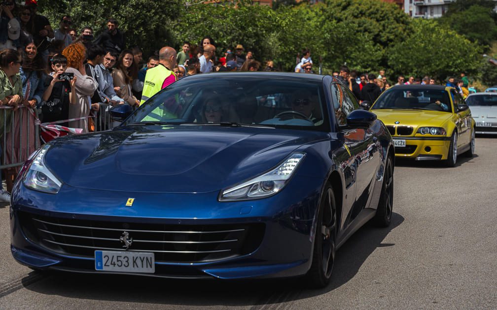 Llegada de Supercars Drivers Community 2024 al Parque de Las Llamas en Santander