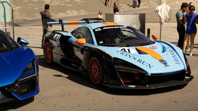 Mclaren Senna en Lions Run Summer Edition