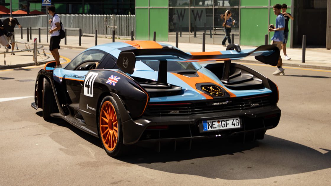 Mclaren Senna en Lions Run Summer Edition 2024