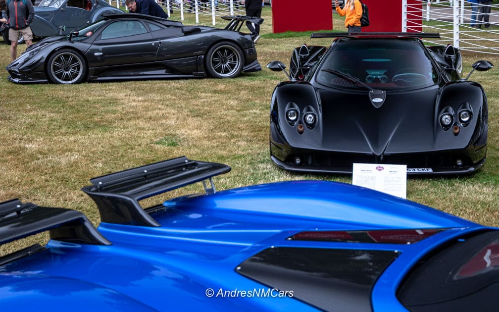 Parking Pagani Zonda en Festival Of Speed Goodwood 2024