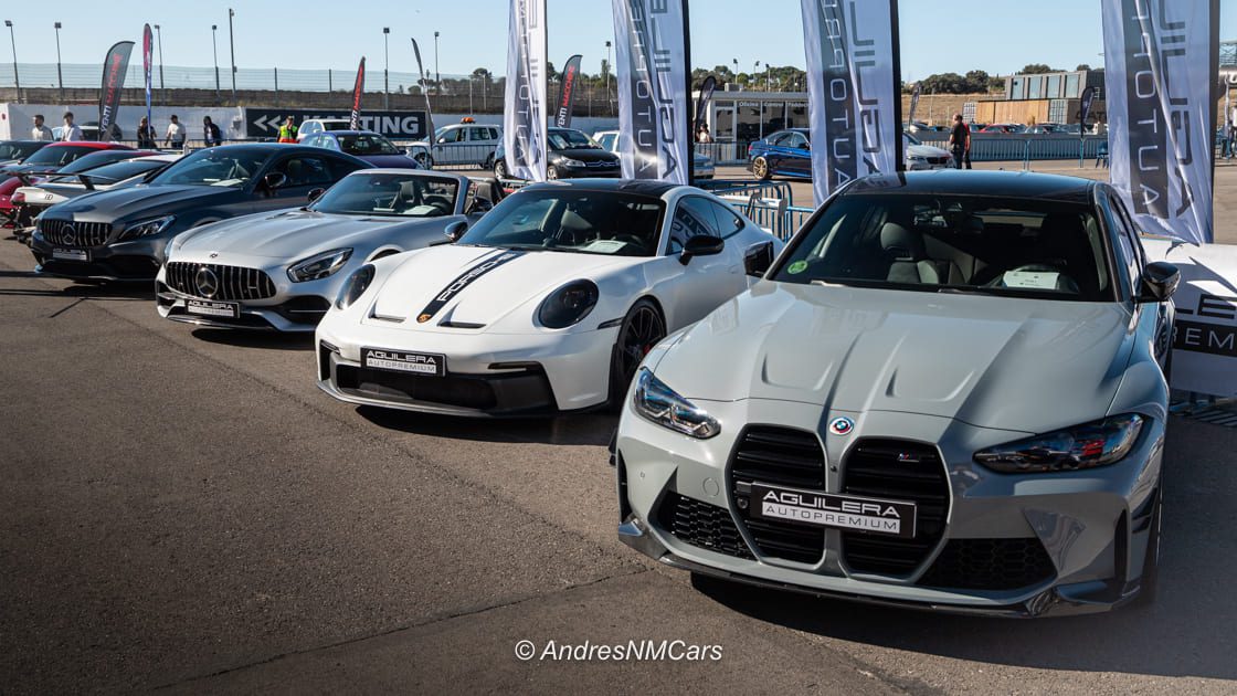 Exposición de Aguilera Autopremium en el Circuito del Jarama