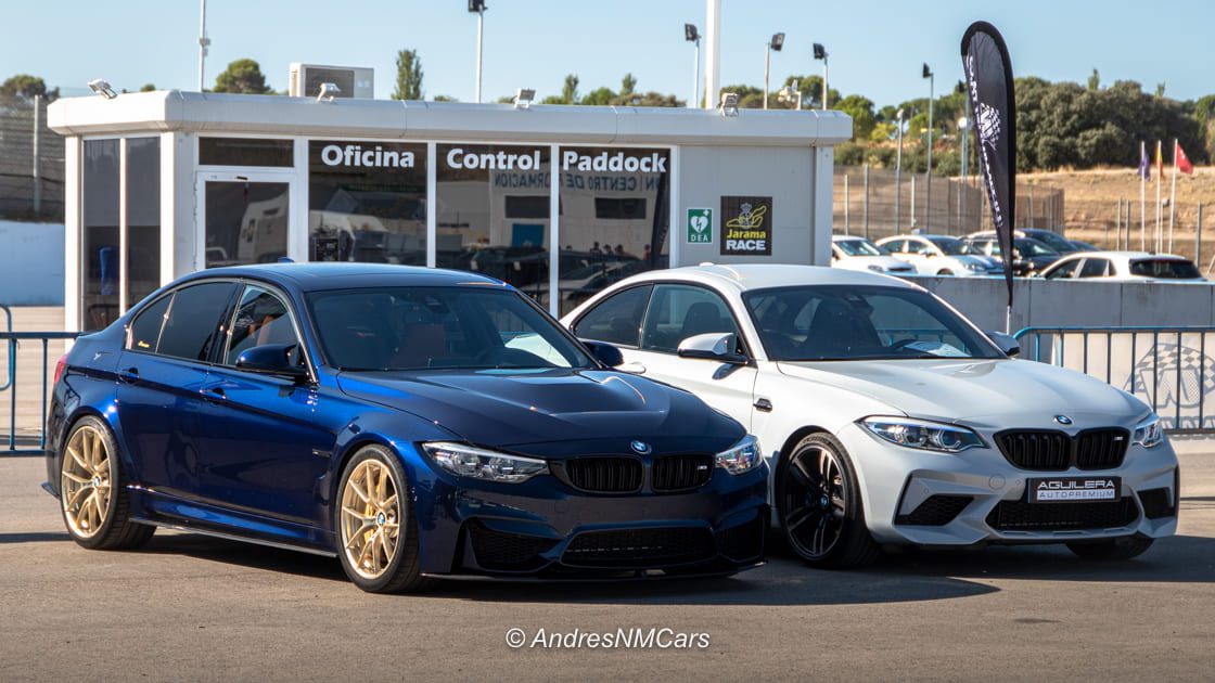 BMW M2 y BMW en el circuito del Jarama