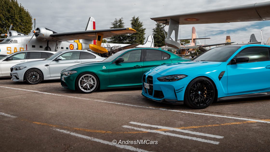 BMW M2, M4 y Alfa Romeo Giulia Quadrifoglio