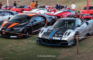 Bugatti Chiron Super Sport y Pagani Huayra Roadster en el tercer Concurso de Elegancia Costa del Sol organizado por Magna Supercars