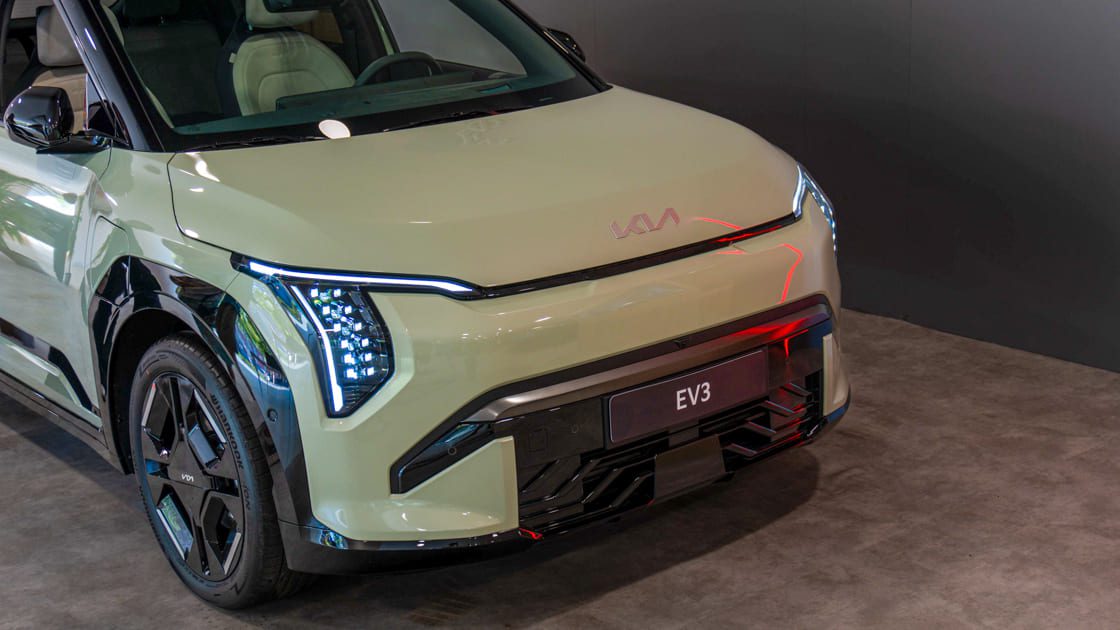 Delantera del KIA EV3