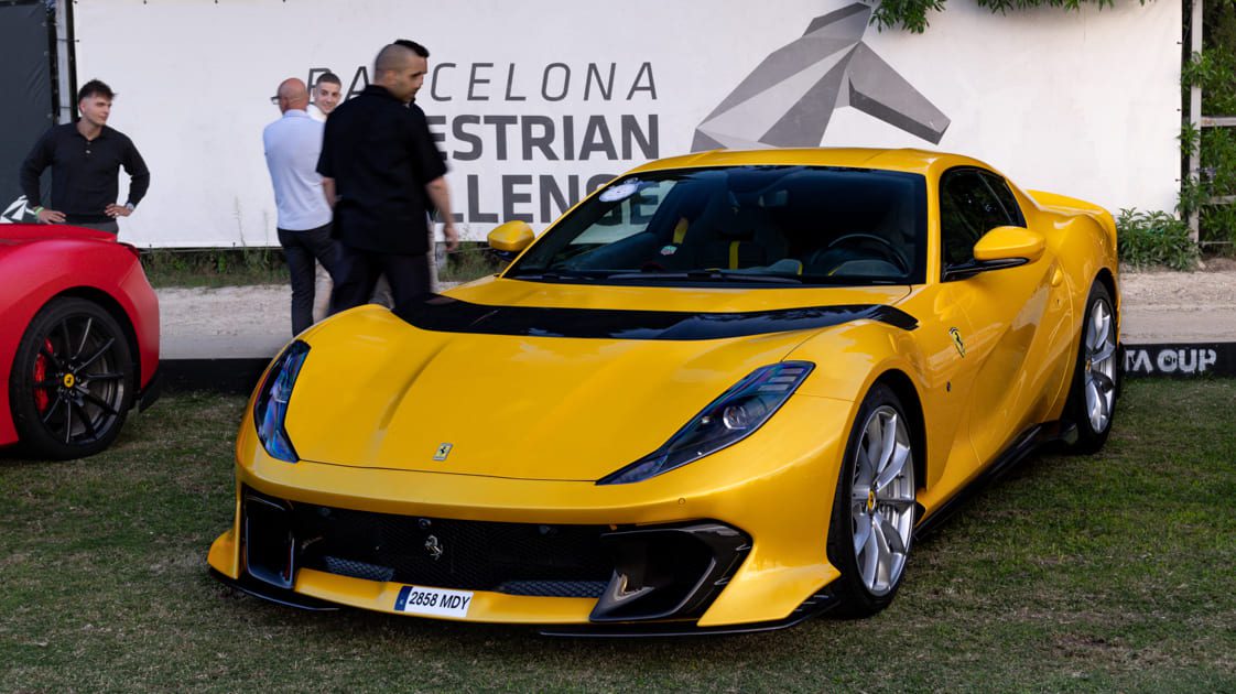 Ferrari 812 Competizione en Autobello Barcelona 2024