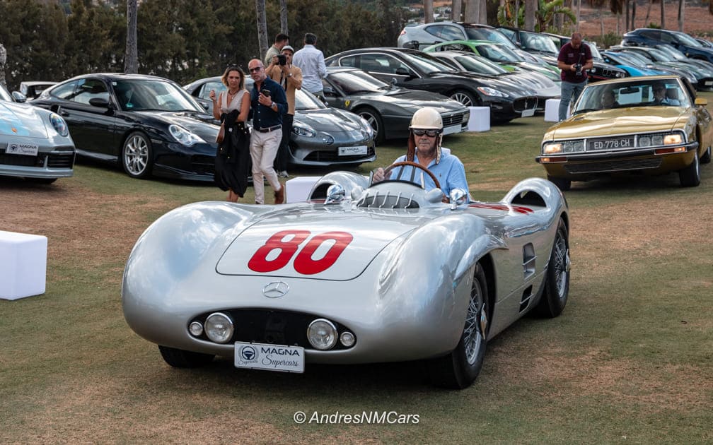 Mercedes-Benz W196 R Fangio en el tercer Concurso de Elegancia Costa del Sol organizado por Magna Supercars