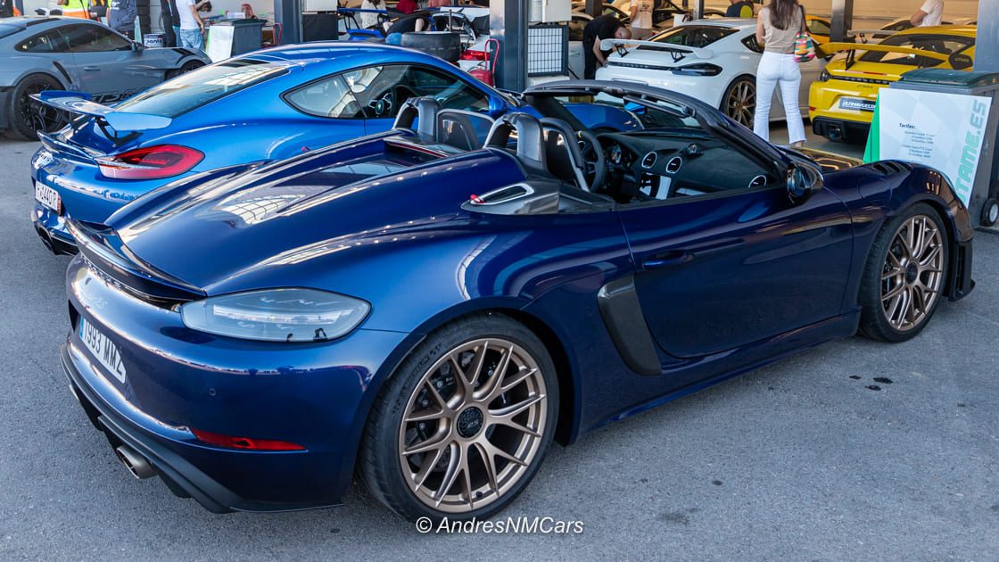 Porsche Spyder RS en el Trackday de Superdeportivos organizado por Últimavuelta en el circuito del Jarama