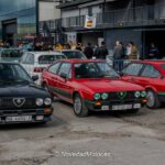 Alfa Romeo Sprint en el evento de coches clásicos del Circuito del Jarama organizado por la Fundación Jarama RACE