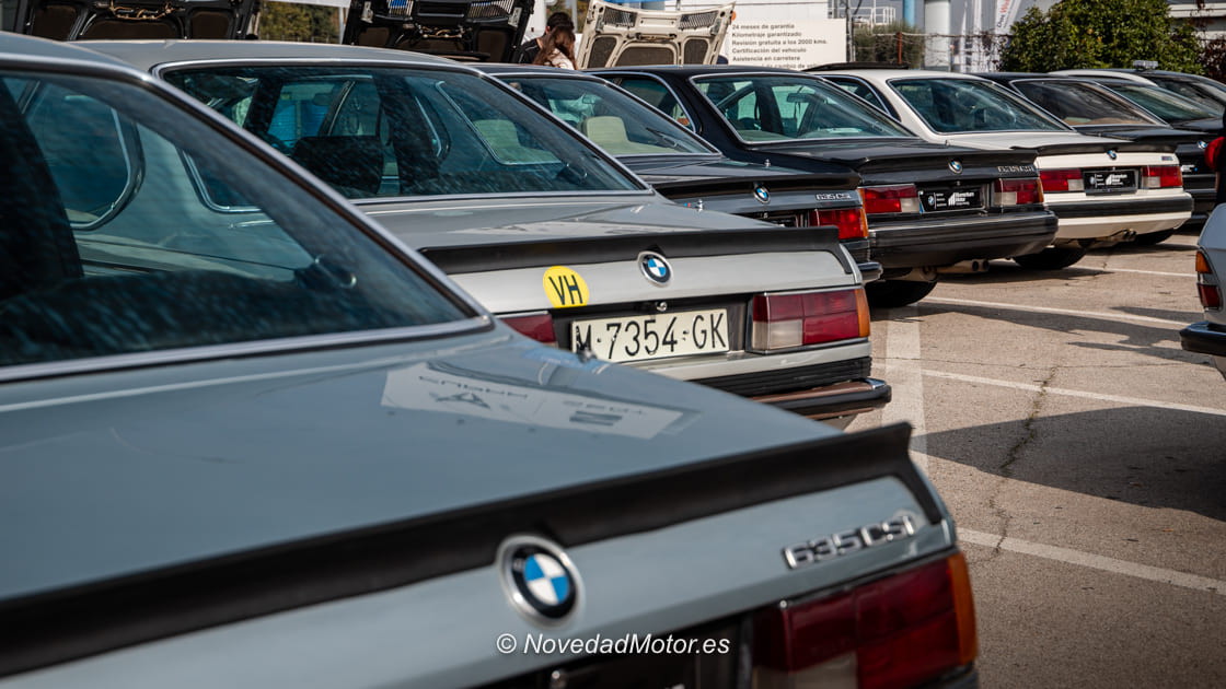 Exposición de BMW 635 CSi