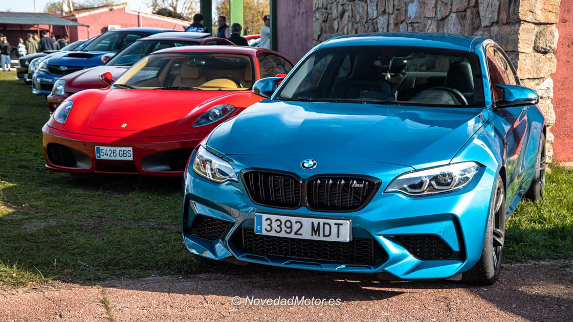 BMW M2 Competition y Ferrari 430