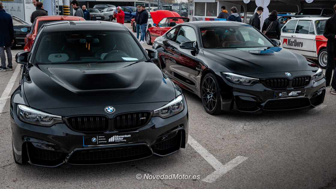 BMW M3 y M4 en el evento Momentum M