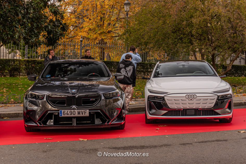 Audi A6 E-tron y BMW M5