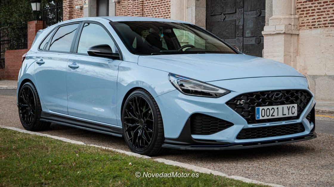 Frontal del Hyundai i30N de Juan