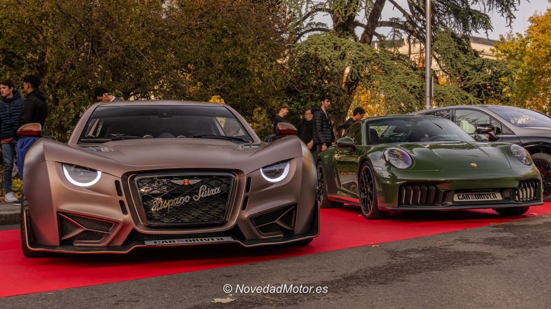 Hispano Suiza Carmen Sagrera y Porsche 911 Cuarenta Aniversario