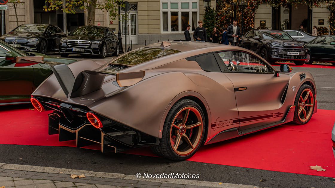 Hispano Suiza Carmen Sagrera en los premios Car And Driver de Madrid