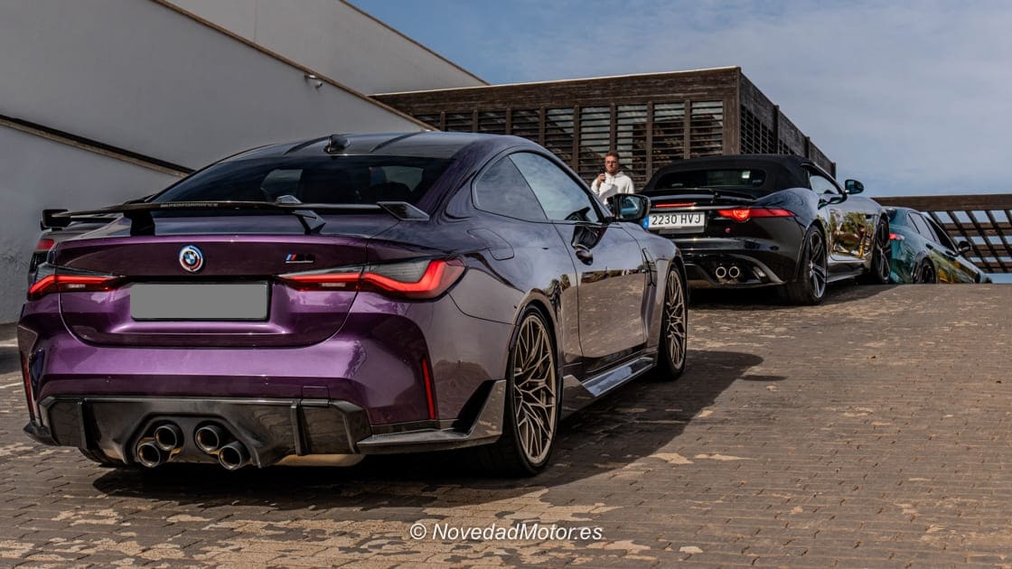 BMW M4 Competition M Performance participante en la Ruta Desert to Coast organizada por Zhero en Almería