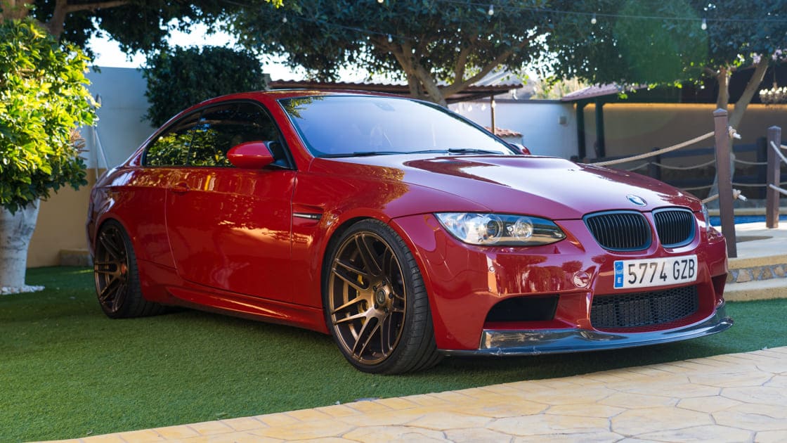 BMW M3 en el evento en el que Carrera del Desierto debuta como Club Deportivo en su última ruta en Almería