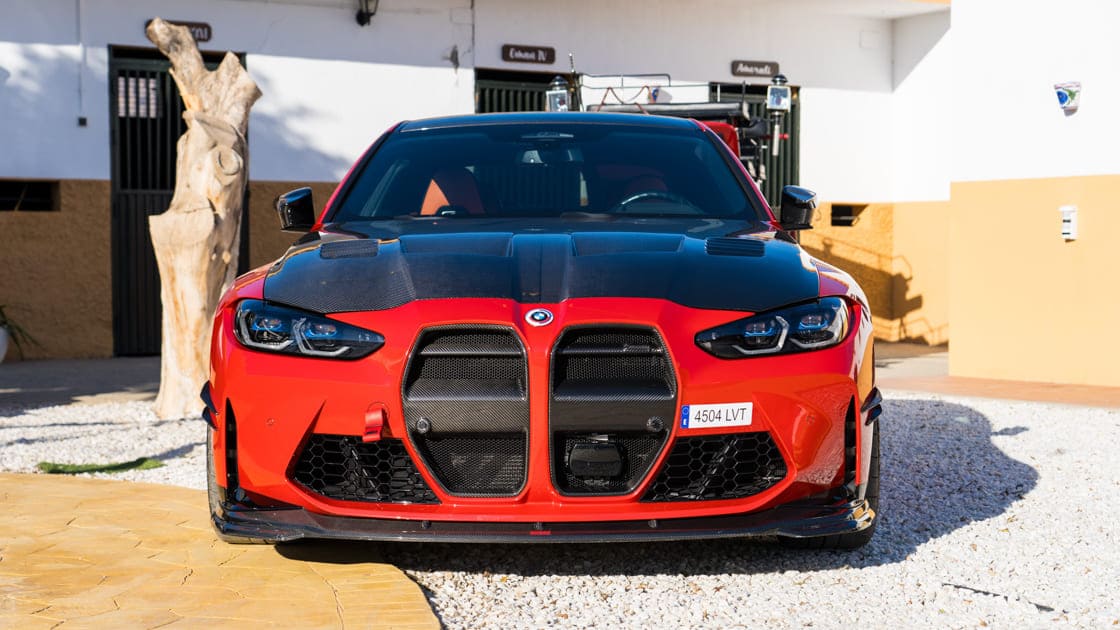 BMW M4 Competition en el evento en el que Carrera del Desierto debuta como Club Deportivo en su última ruta en Almería