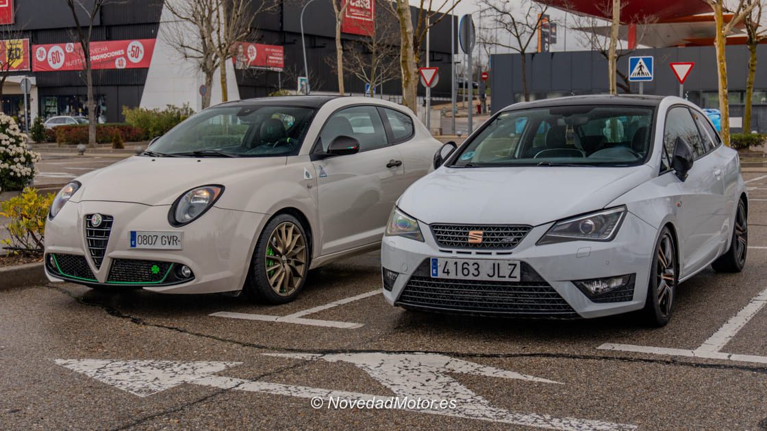 Alfa Romeo Mito Quadrifoglio y Seat Ibiza Cupra