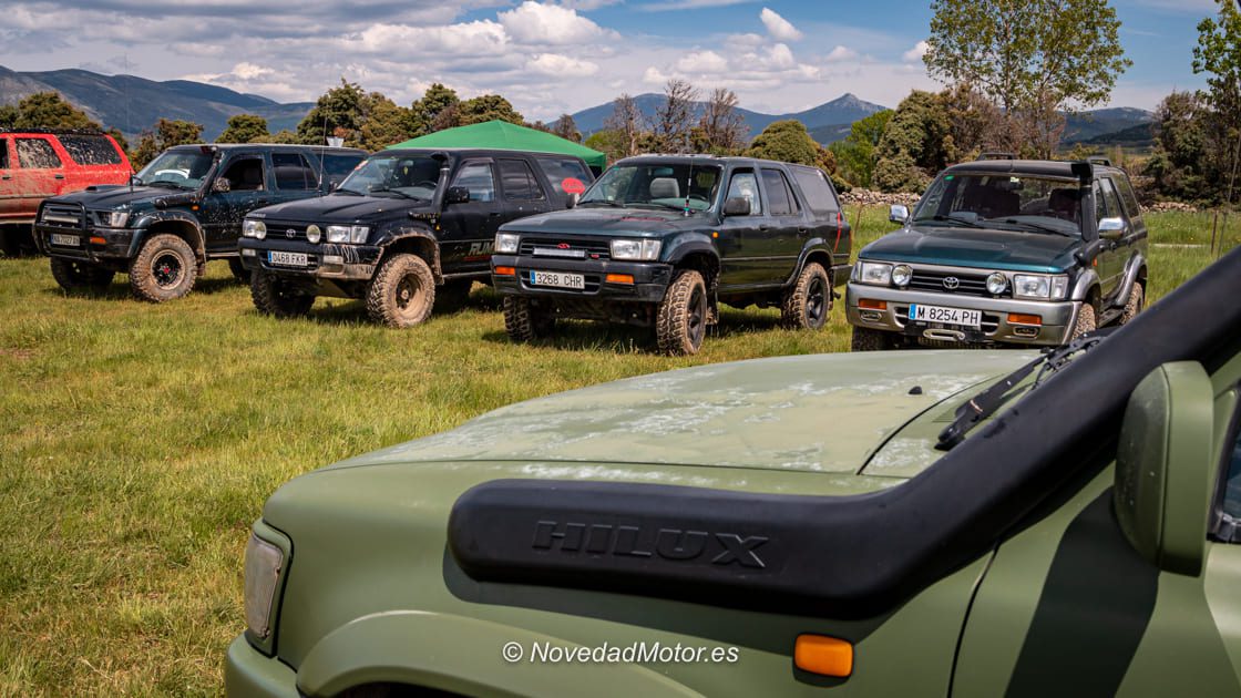 Cuarta quedada anual del Club Toyota 4Runner en El Espinar