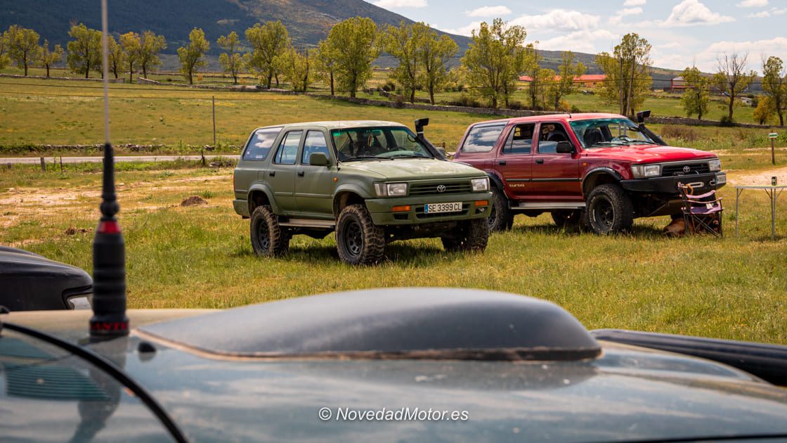 Cuarta quedada anual del Club Toyota 4Runner en El Espinar