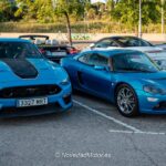 Ford Mustang y Lotus Europa en el Afterwork de Roadstr en Madrid