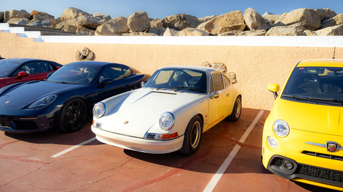 Porsche 911 en el evento Espresso Run Spain