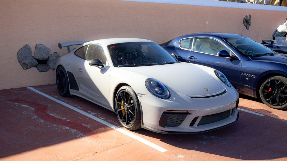 Porsche 991 GT3 en el evento Espresso Run Spain