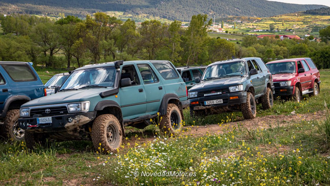 Cuarta quedada anual del Club Toyota 4Runner en El Espinar