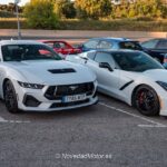 Ford Mustang y Corvette C7 en el Afterwork de Roadstr en Madrid