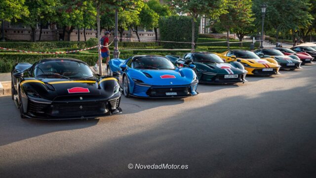 Ferrari Cavalcade 2025 en Sevilla